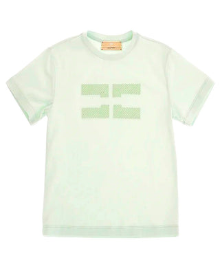 Elisabetta Franchi T-shirt girocollo con logo EFTS230