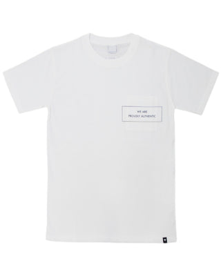 Why Not Brand T-shirt girocollo con taschino MS50