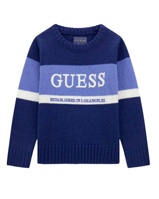 Guess Maglia girocollo con logo frontale N4BR02Z32N0