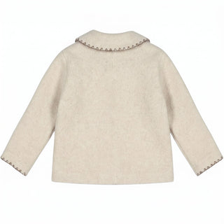 J.o Milano Giacca In Pile Beige 2663H2-01J Per Bambina