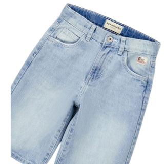 Roy Roger's Bermuda In Denim Chiaro Da Bambino RG151/00
