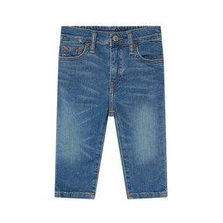 Polo Ralph Lauren Jeans Con Vita Elasticizzata Per Neonato 320845296001