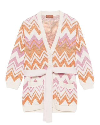 Missoni Cardigan con motivo zig zag MV9A50-X0006