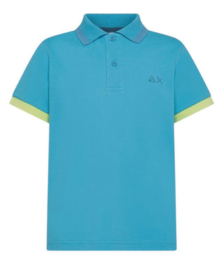 Sun68 Polo A Maniche Corte A35312 Con Logo