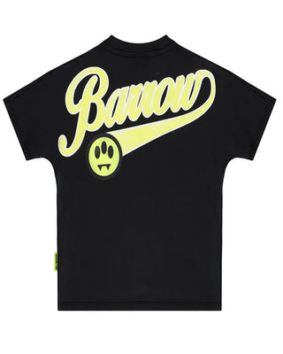 Barrow T-shirt Con Stampa S5BKJUTH042 In Cotone