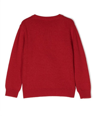 Il Gufo Pullover mit Applikationen A23MA448EM220