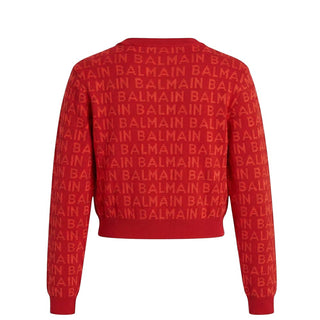 Balmain Cropped Sweater 6R9A30