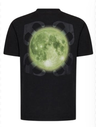 Off-White T-shirt girocollo con logo OMAA027F23JER0111084