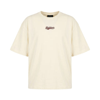 Disclaimer T-shirt Oversize Avorio Con Stampa 26IDK59127A Per Bambino