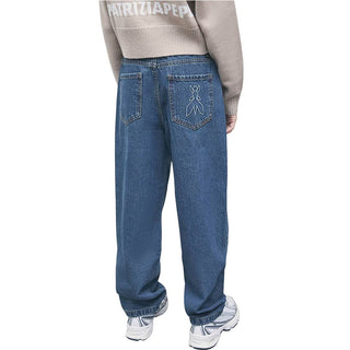 Patrizia Pepe Jeans Balloon In Denim Blu 7P0394/D0034-CB38 Per Bambina
