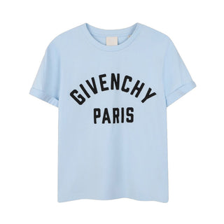 Givenchy T-shirt Celeste Con Logo Per Bambini H31109/77L