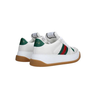 Gucci Sneakers Nastro Web Imbottito 771880/aacos In Pelle