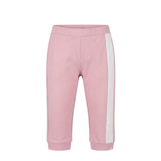Moncler Tuta Rosa In Cotone Per Neonata I29518M00007