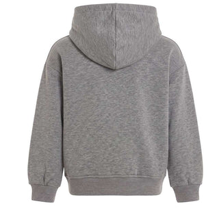 Iceberg Felpa Grigia Con Cappuccio E Stampa MFICE7308J-V7 Per Bambini