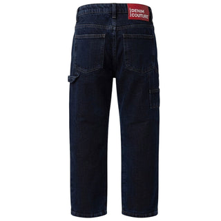 Patriot Jeans Loose In Denim Blu Scuro PK6F2WPBKC23 Per Bambino