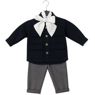 Pype Pantaloni In Fresco Lana PHIL1 Elasticizzato