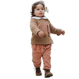 SNUG Pantaloni Rosa In Velluto A Coste 934AV6W043R78/1 Per Neonata