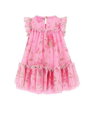 Angel's Face Vestina Cerimonia Rosebud Flower In Tulle