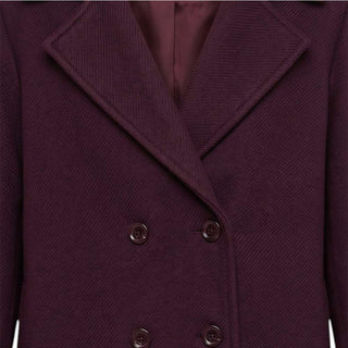 Kocca Cappotto Doppiopetto In Misto Lana A26JCA9583ABUN3698 Per Bambina