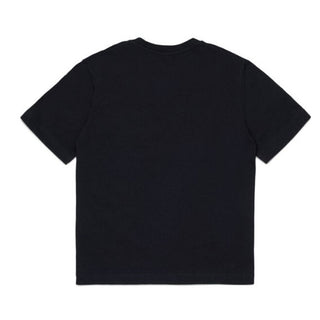 Diesel T-shirt nera a maniche corte con Oval D J02601-00YI9-K900