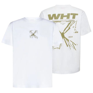 Off-White T-shirt with OMAA027S23JER005 print