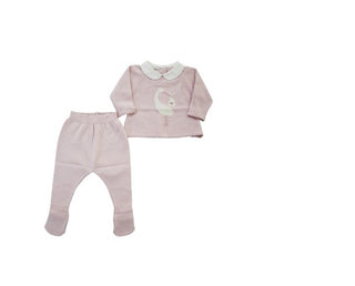 Doctor Kids Zweiteiliger Spielanzug dk121 Knöpfe auf der Rückseite