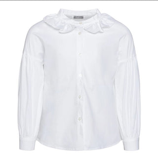 Il Gufo Hemd mit Rüschen am Hals A22CL211C0031