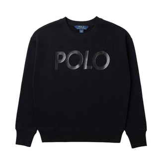 Polo Ralph Lauren Felpa Girocollo Nera Per Bambina 313877950002