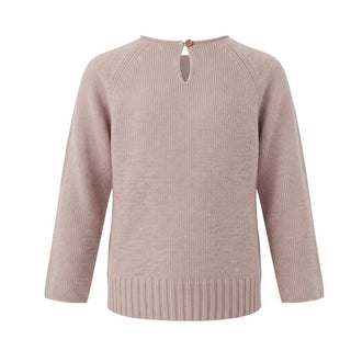 Maperò Maglia Rosa In Misto Lana M34368/8J Per Bambina