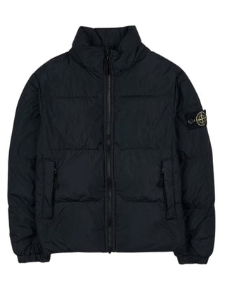 Stone Island Giubbino nero trapuntato da bambino 791640823