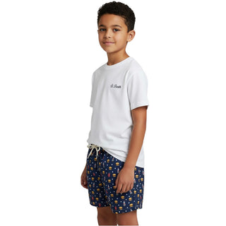 Mc2 Saint Barth Costume Jean Lighting Con Micro Fantasia JEA0004/02611L Per Bambino