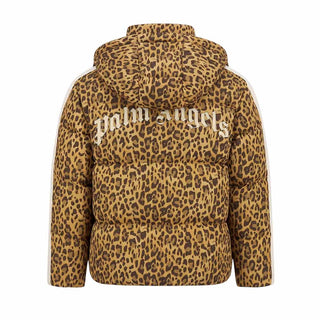 Palm Angels Giubbino Animalier Con Cappuccio F6PAJGPF009/220 Per Bambina