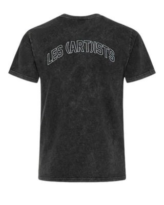 LES (ART)ISTS T-shirt Stone Washed 24FWLATS726 Grigio