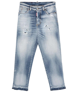 Dsquared2 Jeans Straight Fit DQ2241 D0AC0 In Denim