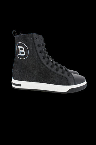 Balmain Sneakers  6o0696 con lacci e zip