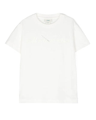 Fendi T-Shirt Con Ricamo JUI157-7AJ Unisex