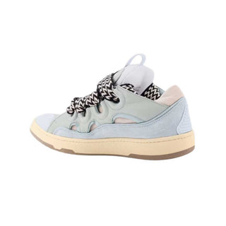 Lanvin Sneakers Con Lacci Spina Di Pesce FWSKDK12DRA2P21 In Pelle Nabuk