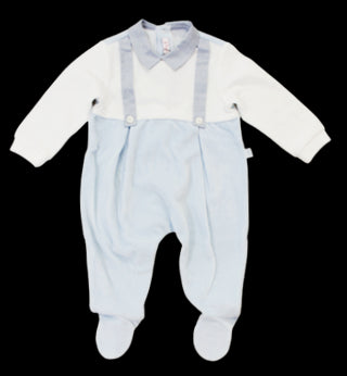 Il Gufo Onesie tp173m mit Clips auf der Rückseite