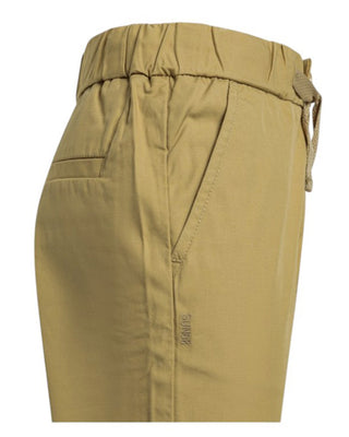 Sun68 Pantaloni in cotone con elastico e coulisse in vita P35304