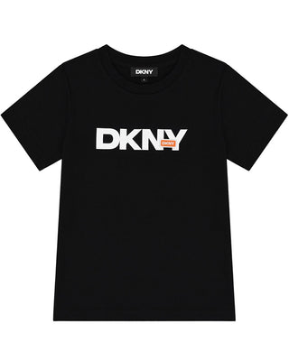 Dkny T-shirt in jersey a maniche corte D60190