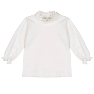 J.o Milano T-shirt Panna A Maniche Lunghe 2666X7 Per Neonata