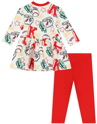 Kenzo Long Sleeve Dress with Leggings K08064J