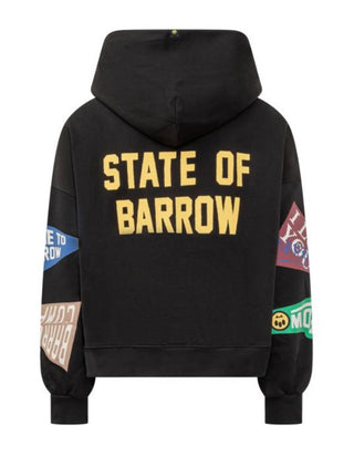 Barrow Oversized Print Sweatshirt F4BWUAHS043