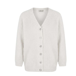 Il Gufo Cardigan In Misto Mohair Per Bambina A23GF396EM431/022