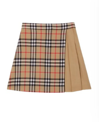 Burberry Wool skirt with Vintage check 8053977