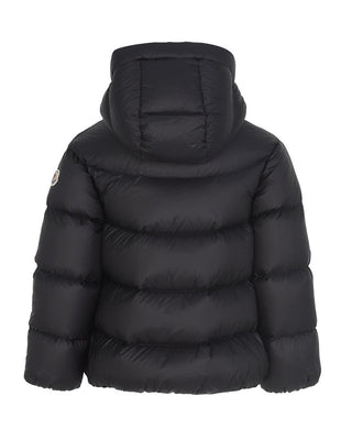 Moncler Giubbino Irina nero trapuntato da bambina I29541A00091
