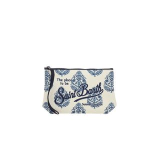 Mc2 Saint Barth Pochette in scuba con logo ALINE 01702H