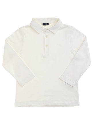 Il Gufo T-shirt a polo con logo ricamato A18PO065M0011