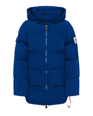 After Label Giubbino trapuntato con cappuccio e logo 3431O0047