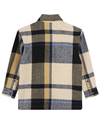 Hugo Boss Camicia in flanella a quadri da bambino J51129